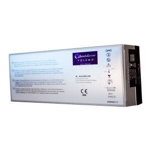 Chin Cheek Injection Cross Linked Juvederm Voluma Dermal Filler