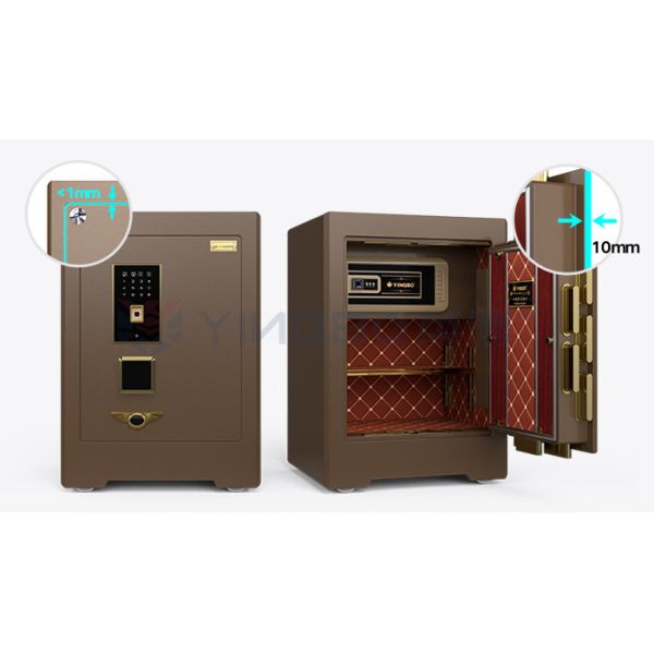 H580mm Solid Steel Luxury Smart Safe Box For Security YB/ZY-58