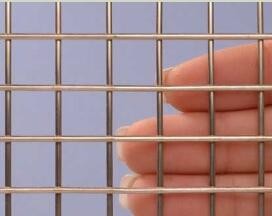 Welded Wire Mesh Type SS304, 1/2" Mesh Welded 0.063" Wire 48" Wide