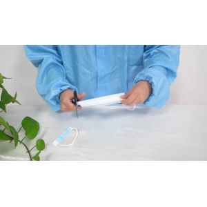 Quality Disposable medical face mask S&amp;J Wholesale non woven 3ply face mask customized ear-loop disposable medical surgical mask face for sale