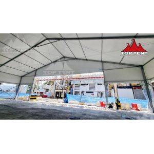 Customizable Industrial Storage Tent With Adjustable Lengths And Enhanced