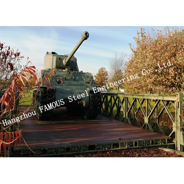 Buy Prefabricated Easy Assembling Modular Military Bailey Bridge Government Application at wholesale prices