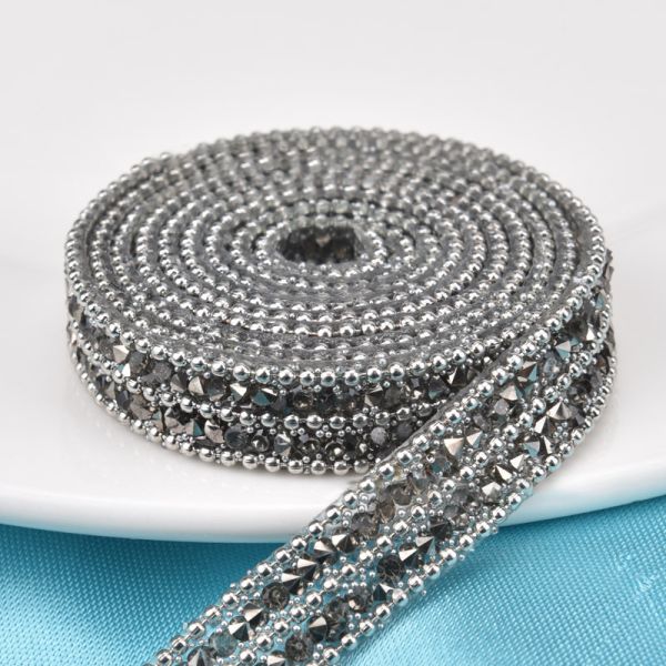 Factory Wholesale 100% Good nail rhinestone glue non hotfix crystal headband rhinestone