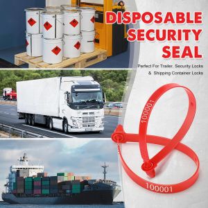 Plastic Truck Door Seal Security Seals Tamper Evident Tite-Lock Security Tags