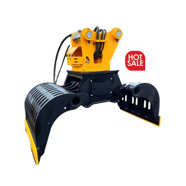 Buy Excavator Demolition Sorting Grab , Rotating Engcon Sorting Bucket at wholesale prices