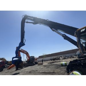 12 M Max Pile Length Photovoltaic Pile Driver For Heavy Duty 33-40Ton Excavator