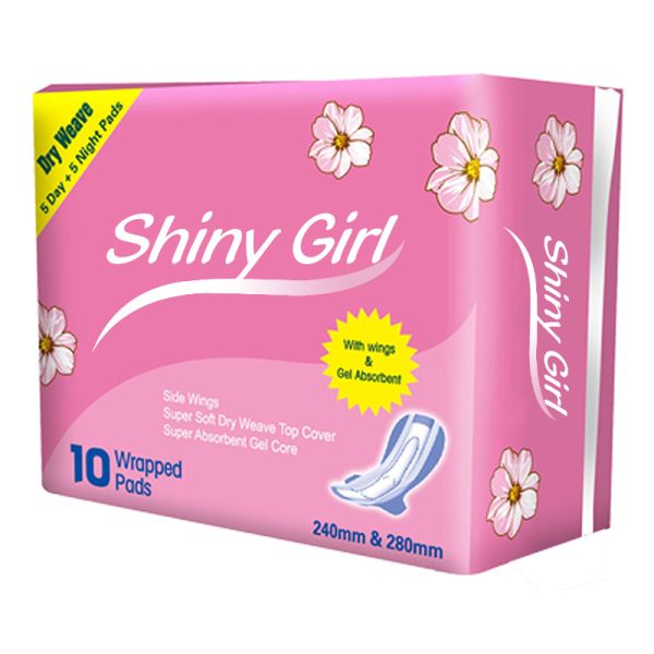 290mm Night Use Disposable Sanitary Pads Sanitary Napkin
