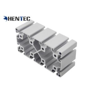 China Silvery Anodised Aluminium Extrusion System T Slotted Aluminum Extrusion Framing on sale