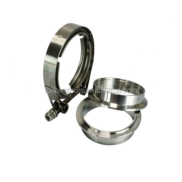 Stainless Steel V-Band Clamps Standard OE NO. for Temperature Applications 1.5" 1.75" 2" 2.5" 3" 3.5" 3.75" 4" 4.5" 5" 6