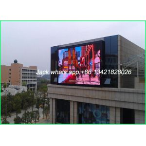 China High Bright Outside LED Advertising Displays Commercial LED Display Lightweight P8 on sale