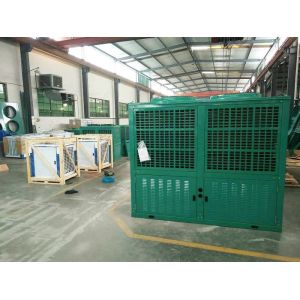 Walk In Cooler Condensing Unit , 10HP Air Cooled -10 ℃ Copeland Compressor