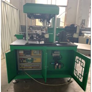 Automatic Swaging Tube Shrinking Machine , PLC Control Tube Reducer Machine