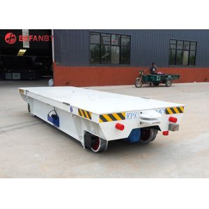 Electric Flatbed 5t Motorized Rail Transfer Cart