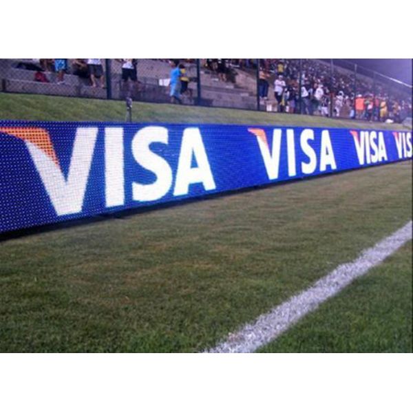 Football Stadium Perimeter Advertising Billboard P5 Stadium LED Video Display