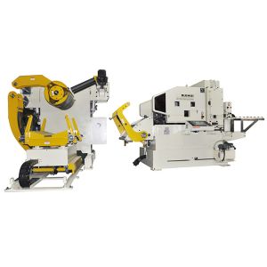 Punching Straightener Feeder Sheet Decoiling Machine 12 Months Warranty