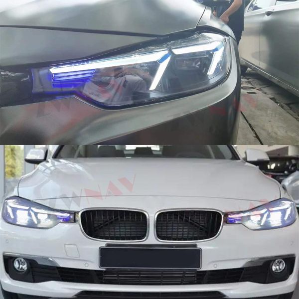 Car Tail Lightfor 2012-2018 BMW BMW 3 Series F30 F35 Laser Headlamp Assembly Car Retrofit Upgrade Daylight