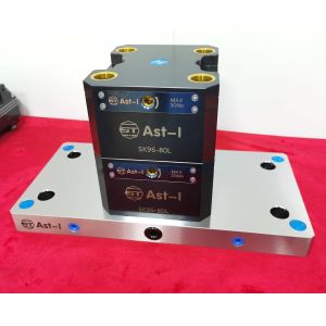 China AST Hardened Steel Axis Fixtures for 3/4/5 Axis CNC Working and 4 Bolts Accessories on sale