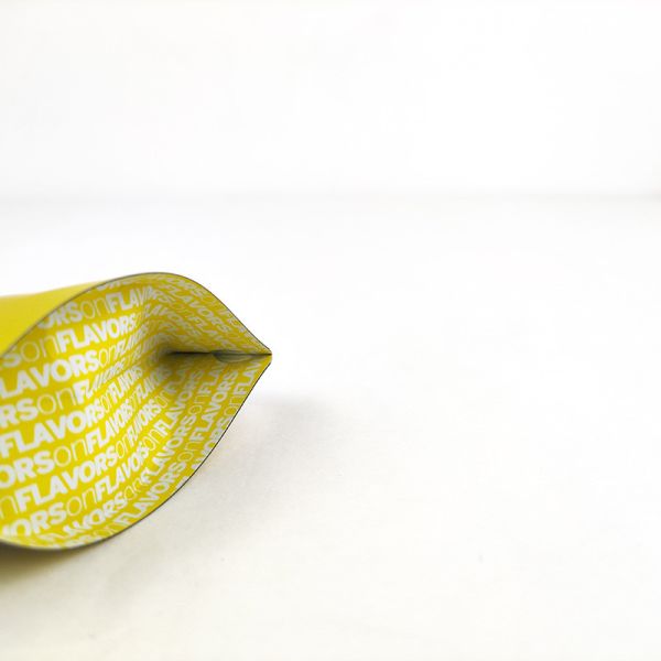 Resealable Heat Seal Aluminized Foil Smell Proof Mylar weed Bags