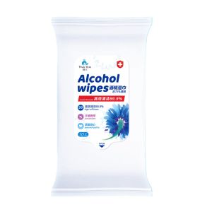 Quality Family And Office Alcohol Based Cleaning Wipes 10 Pcs Ft Pack With Flip Top for sale