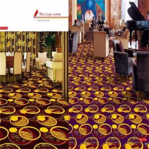 OEM Lobby PVC Commercial Flooring , Heavy Duty Plastic Floor Covering