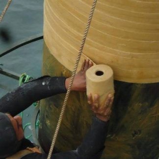 Buy Nonwoven Synthetic Fabric Wax Tape Anti Corrosive 50mmx10mtr For Petroleum at wholesale prices