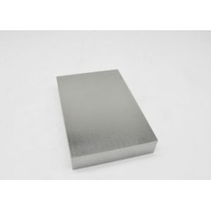 Titanium Zirconium Molybdenum Plate TZM Alloy Machined Parts Ground Bright