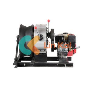 Safety Compliant Conductor Pulling Winch For Overhead Transmission Line