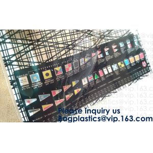 Office & School Stationery Supply Slider Zip Wallets Document File Bags,Clear