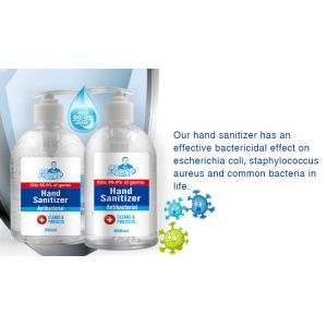 Transparent Antibacterial Hand Sanitizer , Alcohol Based Antibacterial Hand Wash