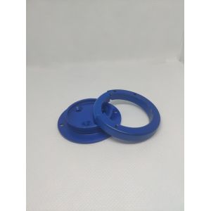 Blue Anodized Precision CNC Machining Milling Lathe Turning Medical Instrument