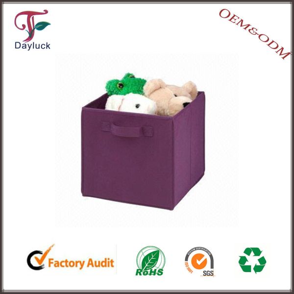 Buy Non-woven classic household kids fabric toy Storage Boxs at wholesale prices