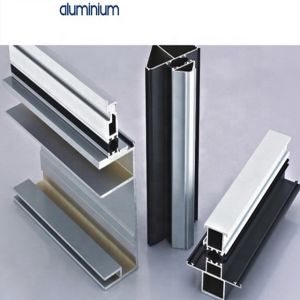 Anodized Window Aluminum Profile Thermal Insulation With Double Glass