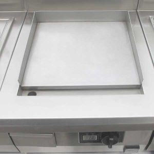 Commercial Induction Electric Range Griddle 220V 5000w For Caterings