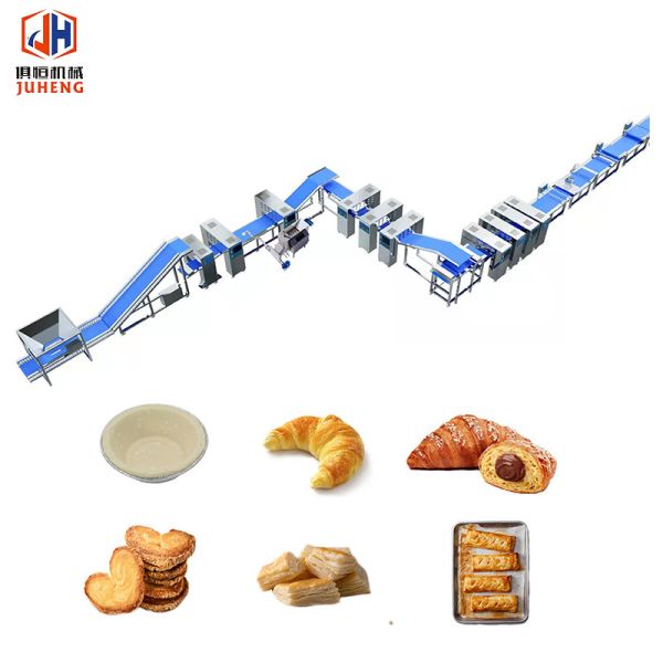 Buy PLC Flaky Pastry Making Machine Enhanced Productivity And Quality at wholesale prices