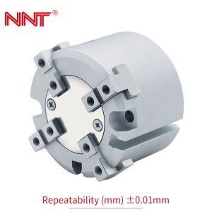 4 Jaw Rotary Pneumatic Gripper Double acting Precision Cylindrical