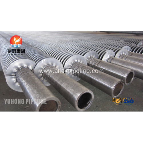 Carbon Steel Fin Tube , Extruded Type , ASTM A179 with Aluminum 6063 , Air