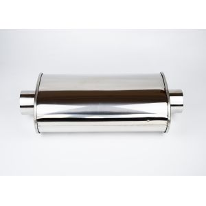 Dual 2.5" 1.2mm SS304 Generator Muffler Silencer
