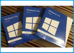 China Microsoft Windows 8.1 Pro Retail Box 32 64 Bit English Version For Laptop / PC on sale