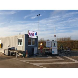 SMD3535 P10 Front Service LED Screen RGB Color Low Power Consumption