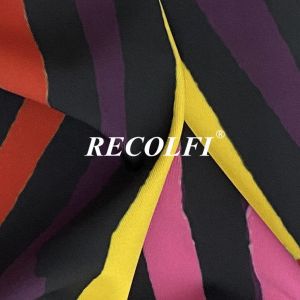 Digital Print Ocean Recycled Activewear Knit Fabric Sun Product Surfing Suit