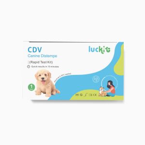 Quality Luckit Canine Distempervirus CDV PET DOG Test Kit Fast Reaction Rapid Class I for sale