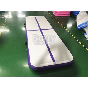 Outdoor Small Portable Kids A Purple Air Track Gymnastics Mat For Body Building
