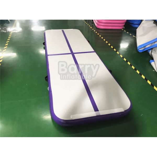 Outdoor Small Portable Kids A Purple Air Track Gymnastics Mat For Body Building