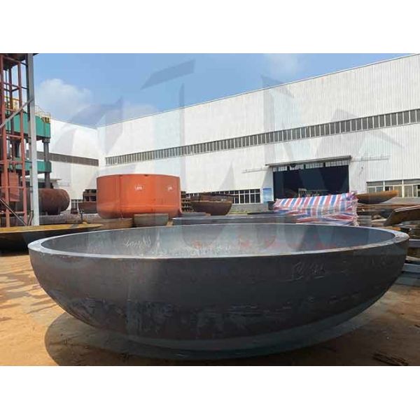 1000mm 6mm Hemispherical Dished Tank Heads Half Sphere Nickel Alloys