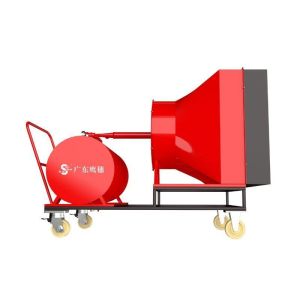 Fire Foam System Movable High Expansion Foam Generator Effective Discharge Time