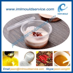 PP 90ml or 4 oz thin wall round plastic disposable sauce bowl mould with hot