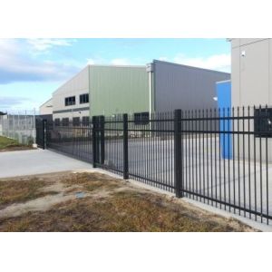 Adjustable Modular Wrought Cast Iron Fencing Powder Coated