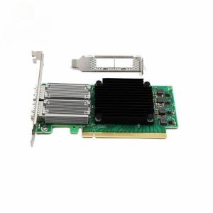 Quality MCX556A-ECUT ConnectX-5 PCIe4.0 X16 Network Card with Dual-Port QSFP28 for 100GbE Server Applications for sale