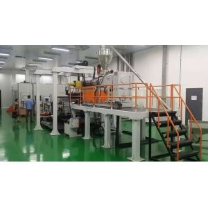 Quality 0.2 - 1.5mm PET Blister Sheet Extrusion Machine PET thermoforming Sheet Machinery for sale