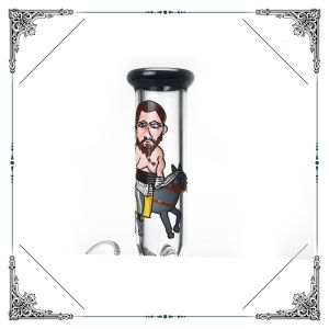 10 Inches Glass Art Bong Toabacco Heady Glass Water Pipe Mix Design Wholesale